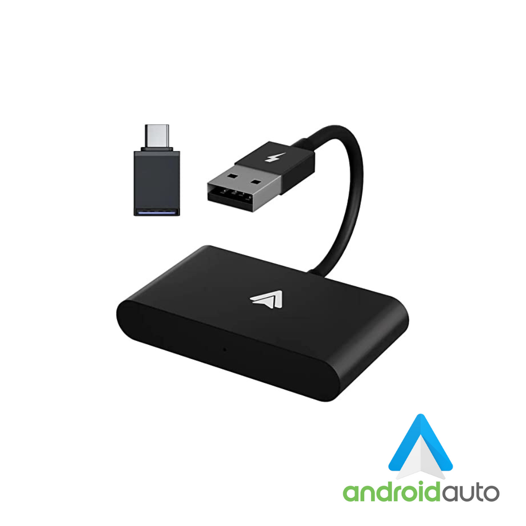 Road Angel RAAA1 Wireless Android Auto Adapter Plug & Play 5G WIFI