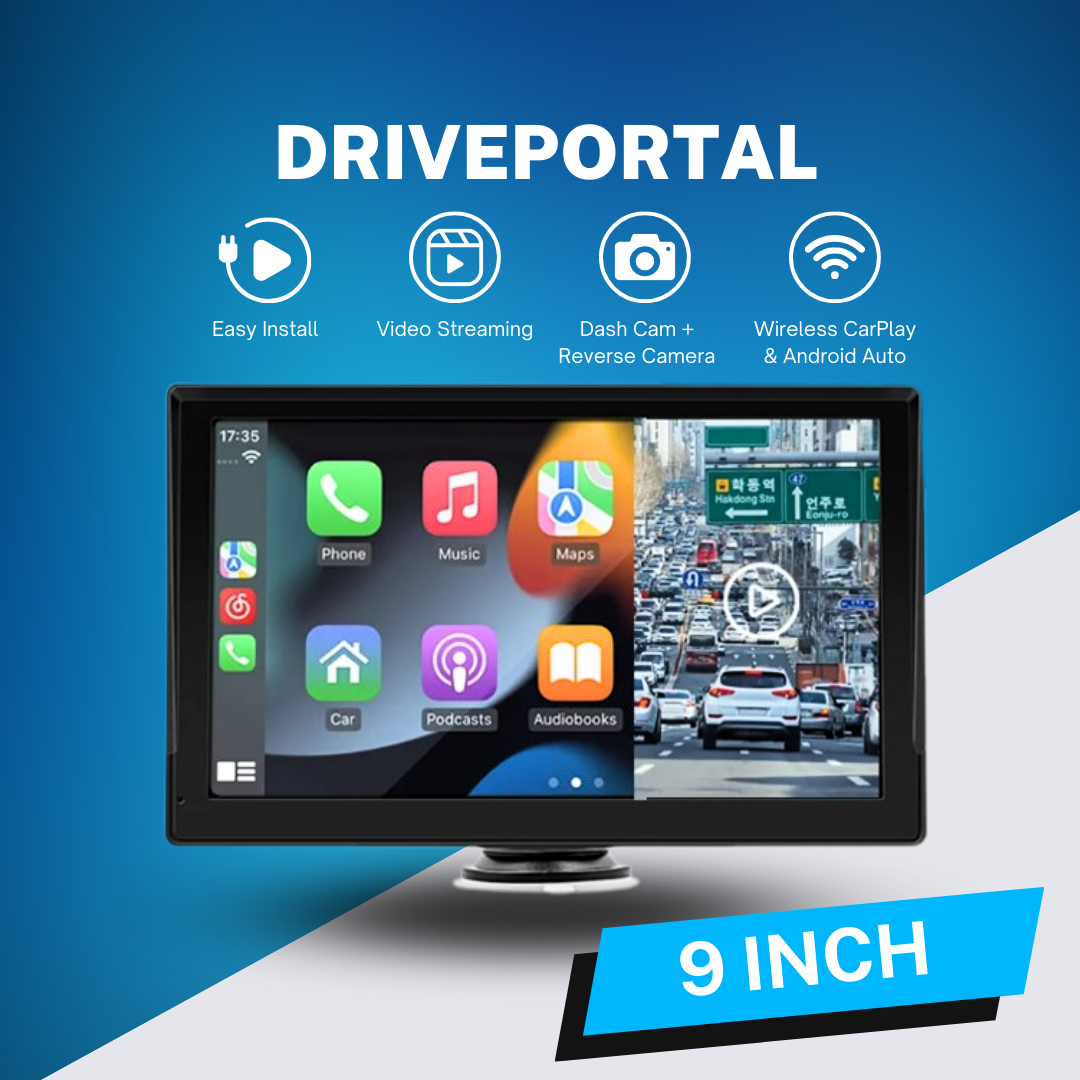 DrivePortal 9 inch + Dash Cam