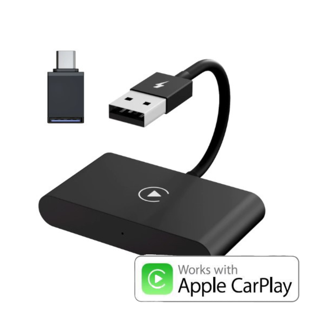 Wireless CarPlay Adapter for iPhone Plug & Play Wireless CarPlay